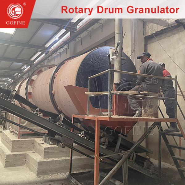 High Capacity Rotary Drum Granulator for NPK Fertilizer Production