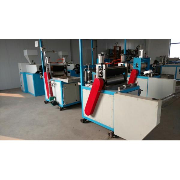 PVC Heat Shrinkable Flat Blown Film Plant Product Width 50-300mm SJ40-Sm400