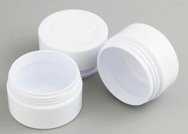 PET Jars 30ml 50ml 80ml 100ml 120ml 150ml 200ml 250ml 400ml 500ml White Glossy Plastic Body Butter Jars With Liner Lids