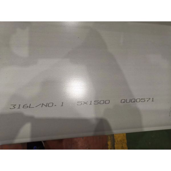 Hot Rolled 3-60mm ASTM A240 316L Stainless Steel Plate for Industrial Applications
