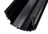 As extrusões de alumínio anodizadas para a parede da eletrônica/diodo emissor de luz lavam Shell claro