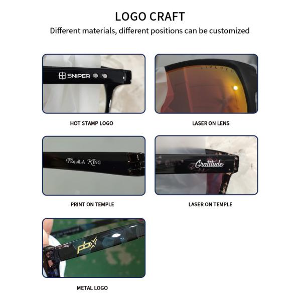 Выполненная на заказ мода рамки солнечных очков TR90 УЛЬТРАФИОЛЕТОВЫЕ 400 защита 300 ПК