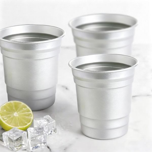 Premium Eco-Friendly Aluminum Cups (9oz / 270ml)