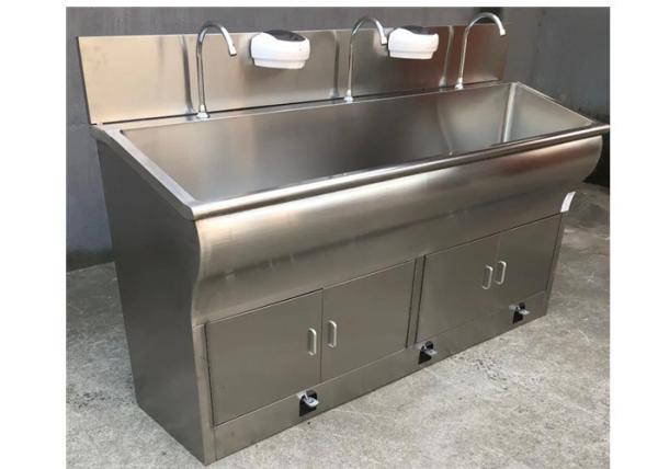 Water Tap Clean Room Equipments With Infrared Induction And Soap Dispenser