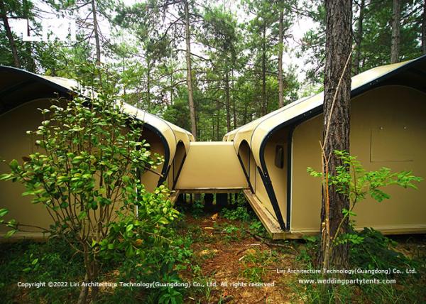 Waterproof Luxury Glamping Tents Hawaii Holiday Hotel Resorts Desert Tents