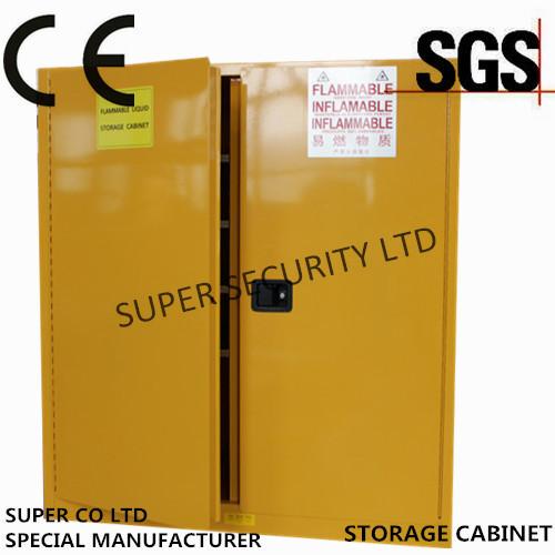 Flammable Chemical Storage Cabinet For Storing Liquid , Hazardous Cupboards