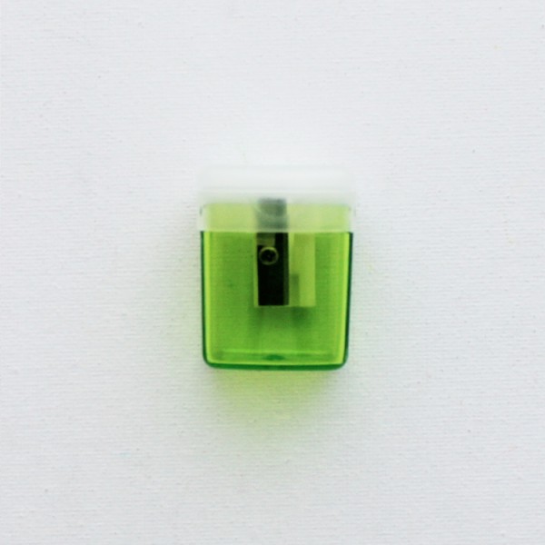office school supplies translucent cover multicolor plastic sharpener