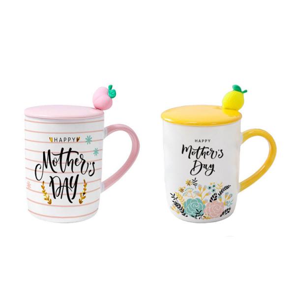 Customized Printing Ceramic Color Mugs Creative Fresh Decal Style