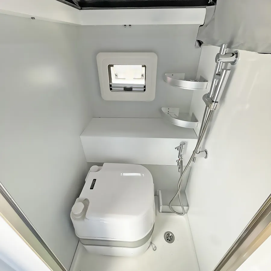 Topper Truck Travel Trailer Outdoor rv tous terrains pliable prennent le bruit 4x4 vers le haut de la remorque