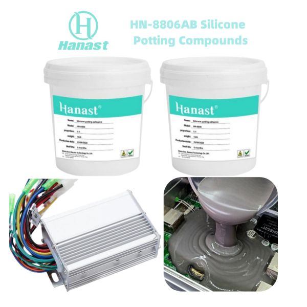 3.0 Thermal Conductivity Silicone Potting Compound For EV Battery Power Supply Industrial Electronics