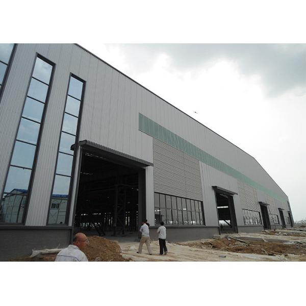 Large Span Steel Frame Workshop Q235B Q355B Steel Structure Commercial Building