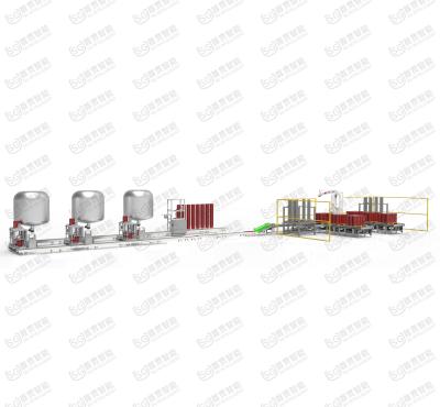 25L Lube Oil Filling Production Line Automatic Transmission Gearbox
