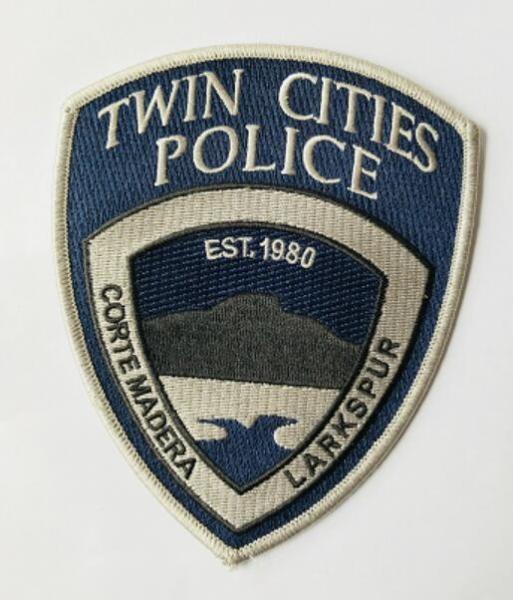 Different Shapes Iron on Embroidery Police Patches for clothing accessories