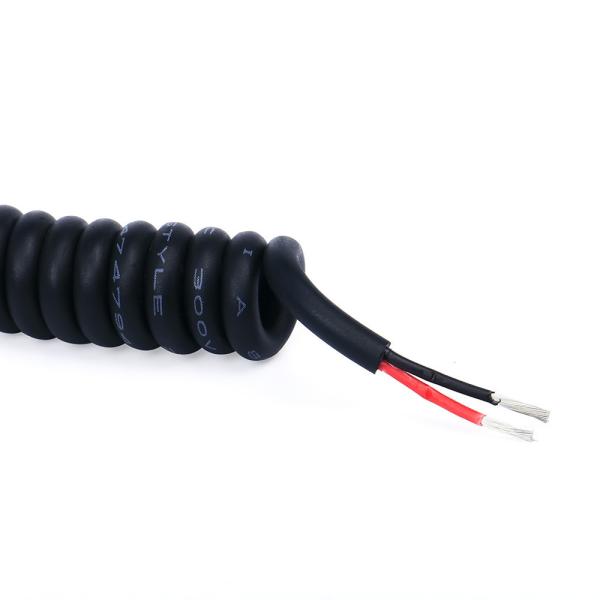 XLPE Insulation Material Spring Spiral Cable within 50*50*45CM