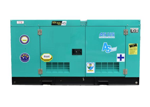 Silent 1500 RPM Standby Diesel Generator , 10KW Silent Diesel Generator