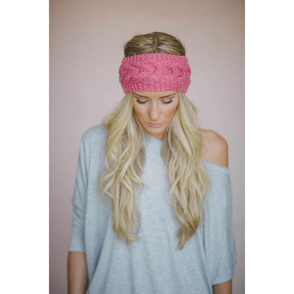 Women's Girl's Crochet Headband Knit hairband Flower Winter Ear Warmer Headwrap