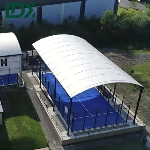 Durable Padel Field Set Paddles Balls Customized Modular Padel Tennis Padel