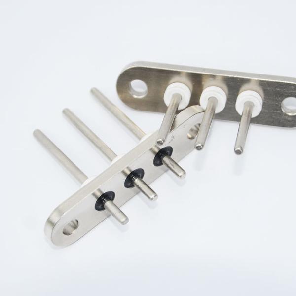 Shockproof Hermetic Rectangular Connector 500V Low Insertion Force