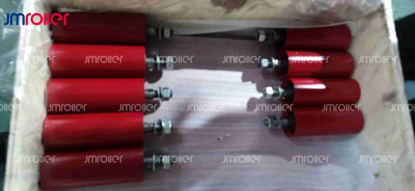 Rouleau de convoyeur personnalisé de diamètre 50-219 mm avec roulements SKF/FAG