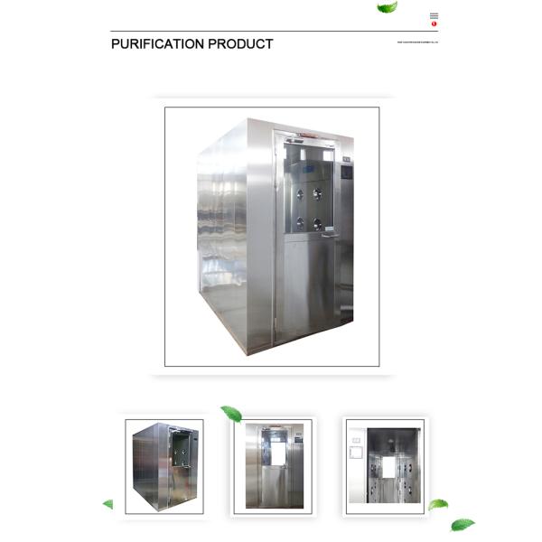 Iso 7 Air Shower Cleanroom System SUS304 Lab Elegant Cute