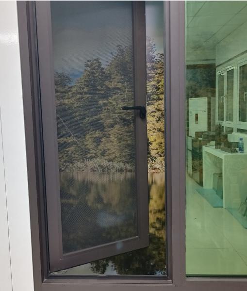 Modern Aluminum Swing Window Long Lasting Inward Casement Windows