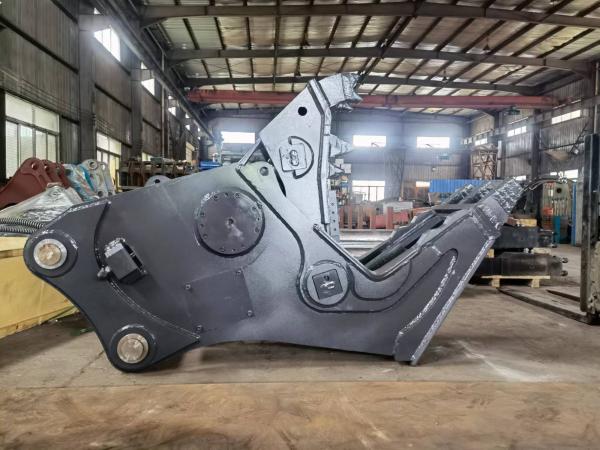 Custom Demolition Hydraulic Metal Shear Excavator For Construction Works