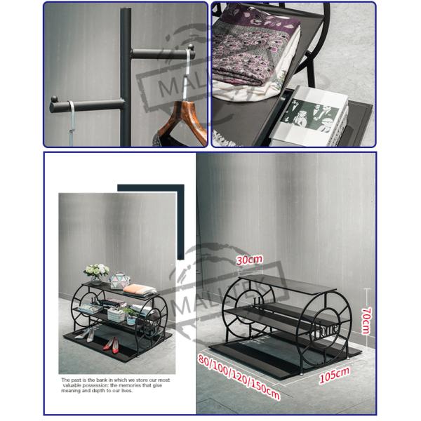 Бутики магазины одежды выставочный зал Висячие стойки для одежды для магазинов