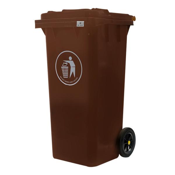 Réservoirs de déchets à roulettes de plastique HDPE