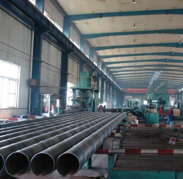 Helical Spiral Welded Steel Pipe, ASTM A139 Gr.B