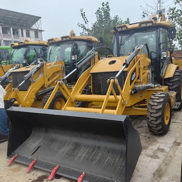 Ready Stock Used  420F Backhoe Loader Second Hand 4x4 Wheel Excavator Digger Backhoe for Sale