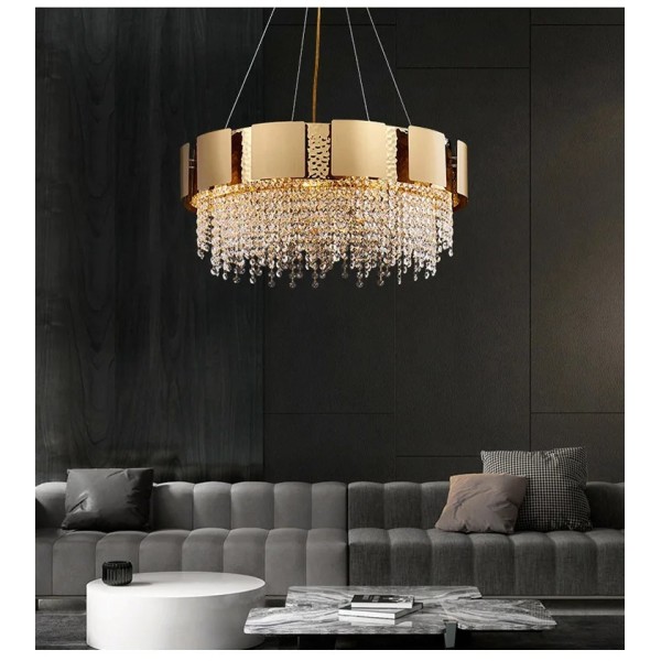 Postmodern Living Room Decoration Dining Lamps Luxury Crystal Chandelier (WH-CY-268)