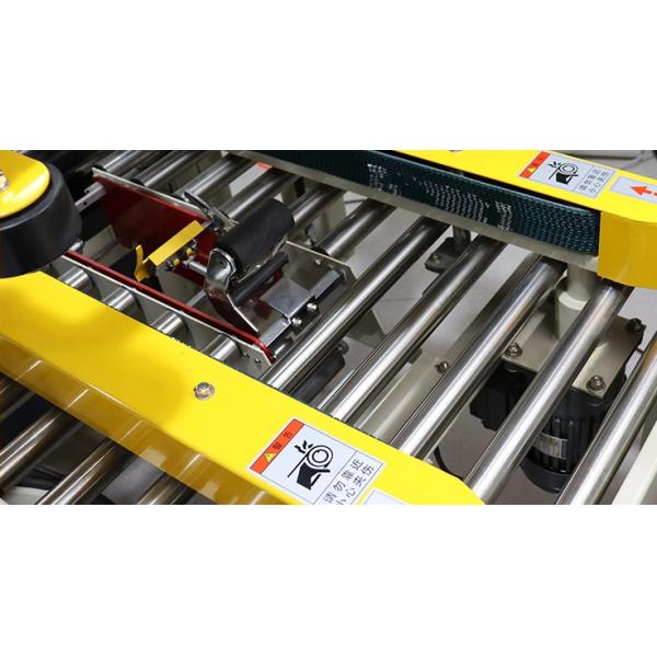 Adjustable Carton Flap Folding and Sealing Machine for Various Carton Heights