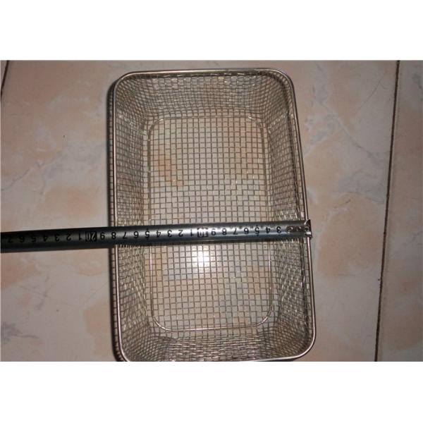 корзина провода металла нержавеющей стали 304 316 316Л с полируя качеством еды