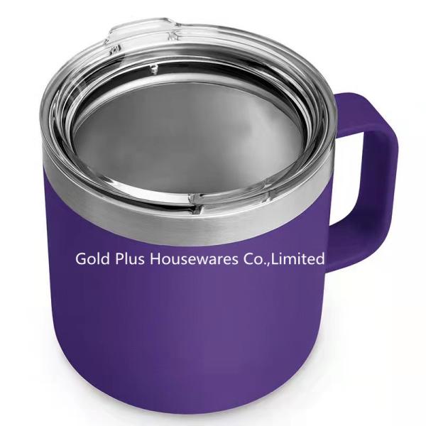 Standard Lid 330ml Metal Coffee Cup Outdoor Wine Tumbler