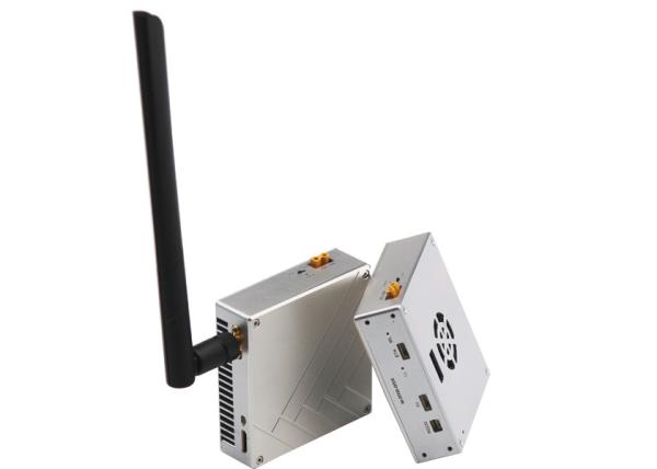 Micro mini 0ms low latency ethernet video transceiver for UAV surveillance