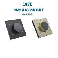 temperatura elegante del hotel del termóstato del hogar 24V que mide el termóstato elegante de Digitaces KNX