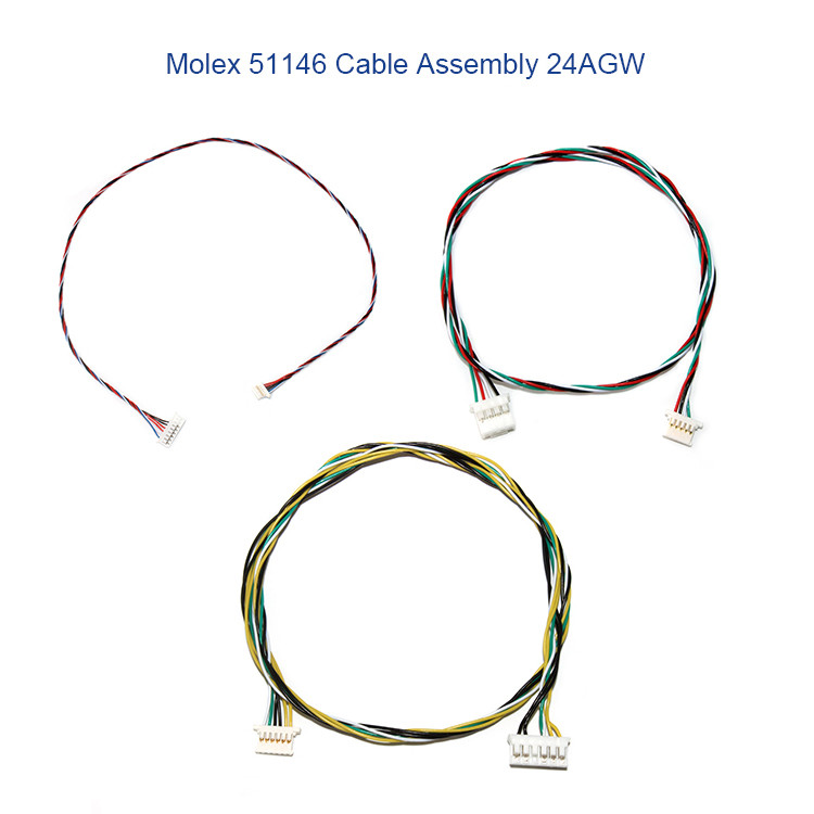 проводка MOLEX 51146 1.25mm провода 5P 6P электрическая с держателем снабжения жилищем A1254 SMD