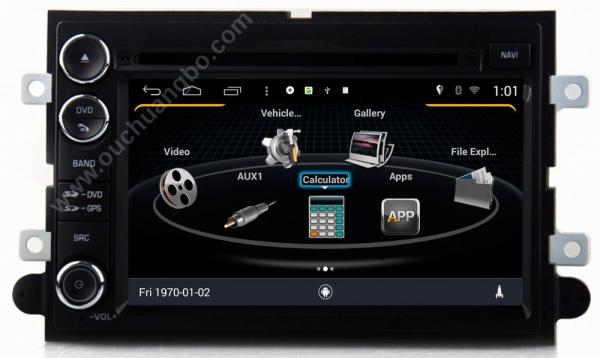 Ouchuangbo audio dvd stereo navi multimedia Ford Explorer 2006-2010 with aux BT miror link  android 4.4 OS