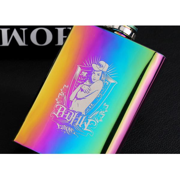 Seven Color Stainless Steel Household Items Portable Outdoor Hip Flask
