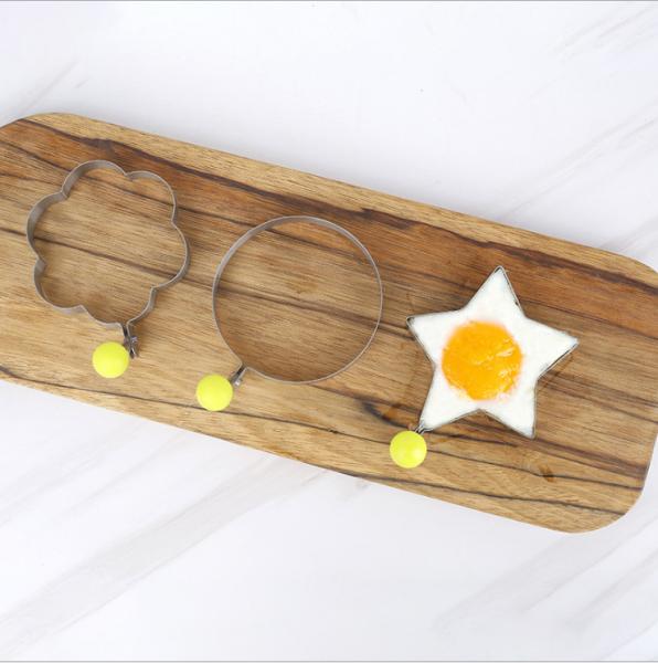 Stainless Steel DIY Love Egg Omelette Mold Thickened Non Stick Multi Functional