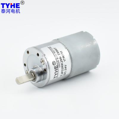 33mm Gearbox 2 Watt 380 Brush 24V 12v Dc Gear Motor High Torque 2nm 5rpm 10rpm
