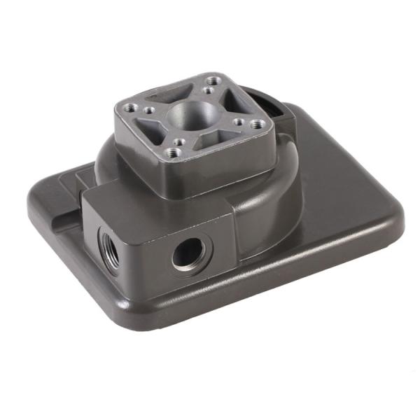 Halo Aluminium Die Casting Led Housing Street Lamp Shot Blasting