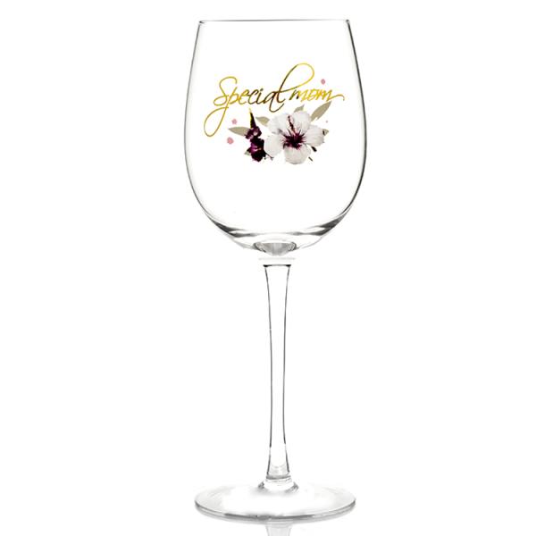 650ml Hand Blown Wine Glasses , Crystal Goblets Vintage For Mother'S Day