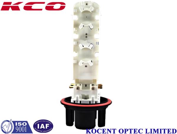 1*32 Splitter Dome Fiber Optic Splice Closure / 1x16 Fiber Optic Joint Box 1 In 6 Out KCO-05A-32