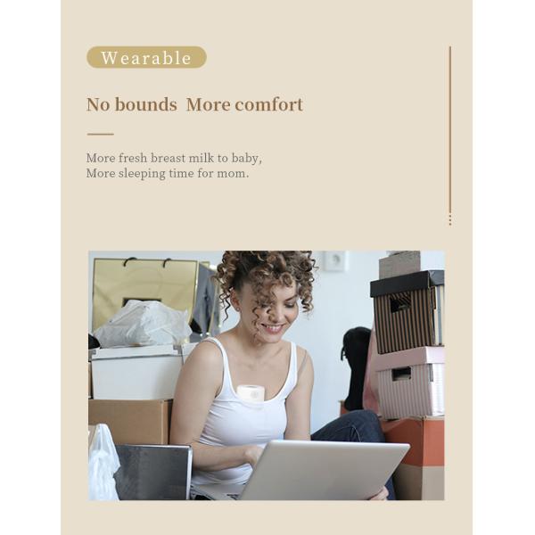 Bomba mamaria médica inalámbrica Tecnología Bomba mamaria eléctrica gratuita para madres ocupadas