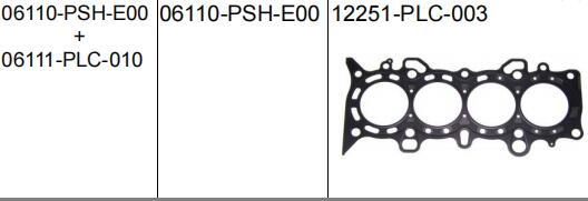 Автоматическое набивка GD6 GD8 крышки времени города Honda машинных частей 11410-REA-Z01