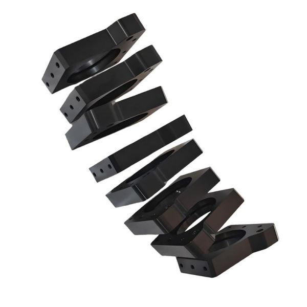 Complex 3D Plastic Prototype with ±0.002~0.005mm Tolerance ISO9001 Certified 5-Axis CNC Milled Parts
