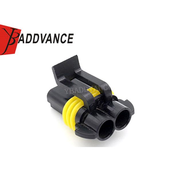 2 Hole Female Weather Pack Electrical Connectors 280 Sealed Series 15300027