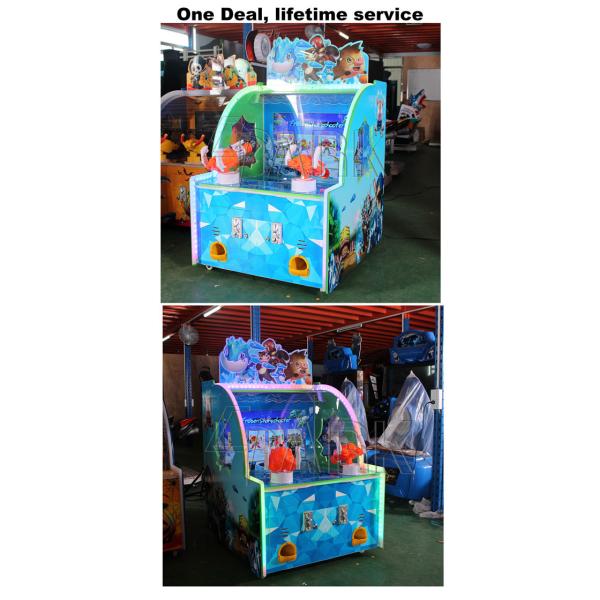 Frozen Sharpshooter Arcade Water Shooting Video Game Machine Redemption Gashapon For Kids