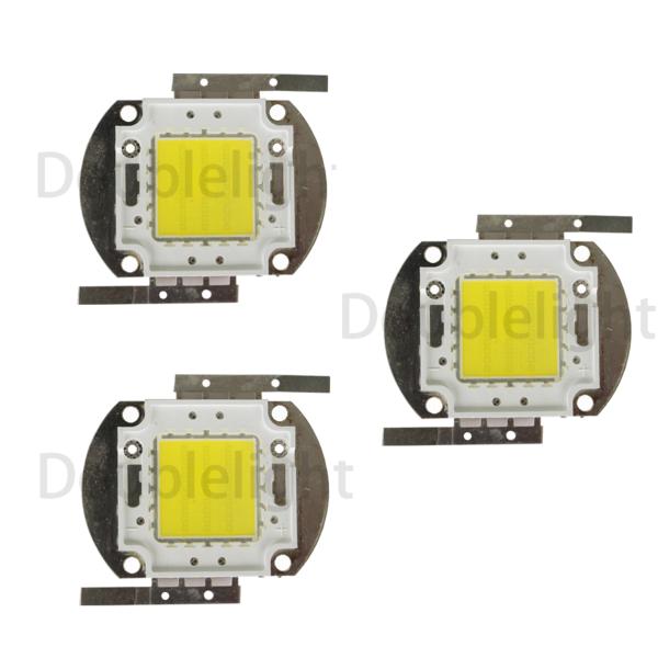 Flip Chip White SMD LED / High Power LED Cob 100w With 120-140lm/W Efficacy